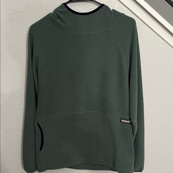 Men's freedom industries Turtleneck hoodie Sweater in mint Green - Picture 1 of 3